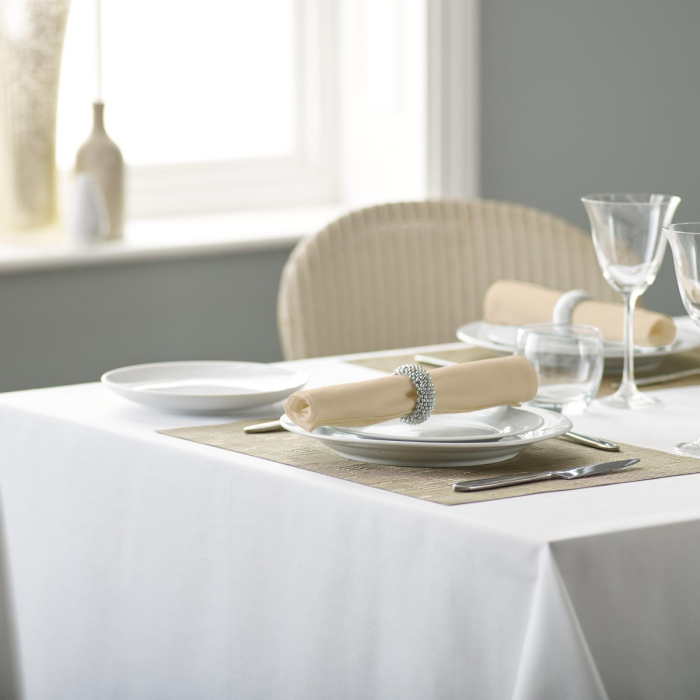 VE Polyester Plain Napkins for hire in Bath